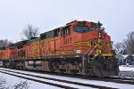 BNSF 5517 Pusher